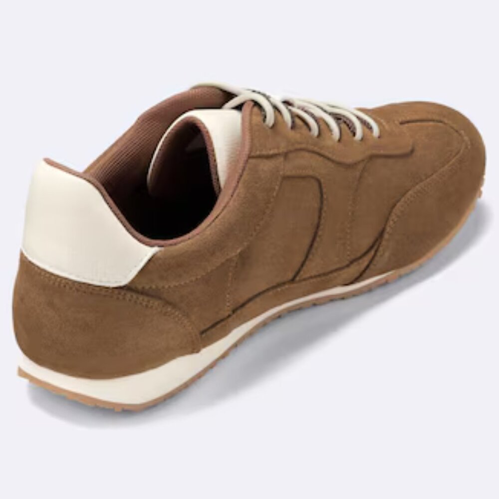 GU Brown Double Shoe Lace Flat Sneakers/NWT/7.5 - Picture 3 of 13